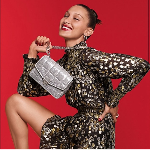 MICHAEL Michael Kors Soho Small Sequin
Chain Shoulder Bag - Picture 1 of 7